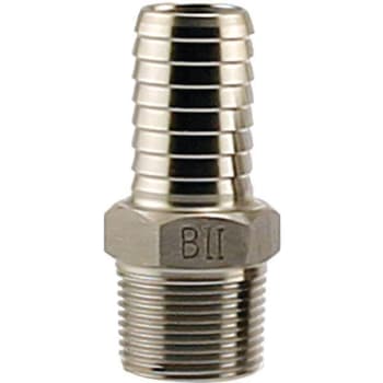 Boshart Industries 1 X 1 In. Insert #304 Stainless Steel Male Adapter