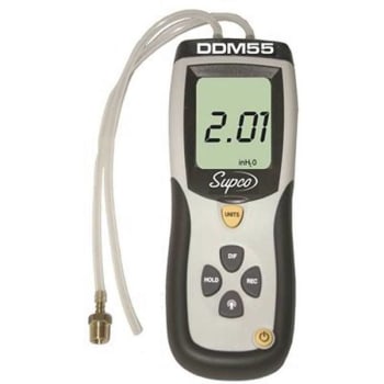 Image for Supco 10 In. H Digital Manometer W/ Dual Input from HD Supply