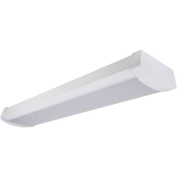 Image for Commercial Electric 4 2000 Lumens Integrated Led White Wraparound from HD Supply