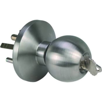 Image for Ultra Security Entry Ball Door Knob (Stainless Steel) from HD Supply
