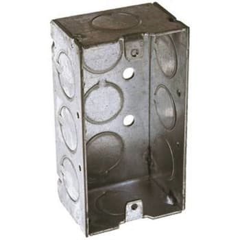 Image for Raco 4 In. X 2 In. Handy Box Welded 1-1/2 Deep With Eleven 1/2 In. Ko' from HD Supply