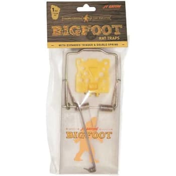 Image for JT Eaton Bigfoot Rat Size Spring Action Expanded Trigger Snap Trap from HD Supply