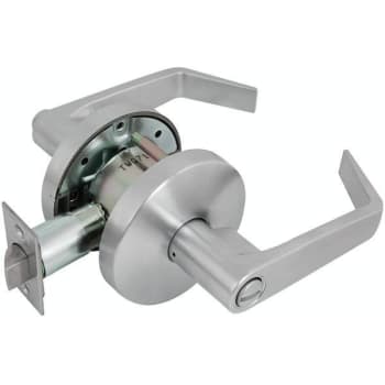 Image for Us Lock 2050 Series Grade 2 Privacy Bed/bath Door Lever (Dull Chrome) from HD Supply