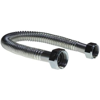 Image for Falcon Stainless 1 In. Fip X 3/4 In. Fip X 2 Ft. Stainless Steel Flexible Water Connector from HD Supply