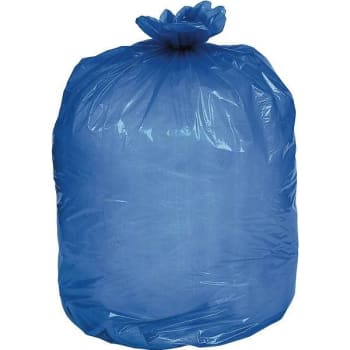 Image for Inteplast Group 38 In. X 38 In. 1.5 Mil. Blue Low-Density Trash Bags (4-Case) from HD Supply