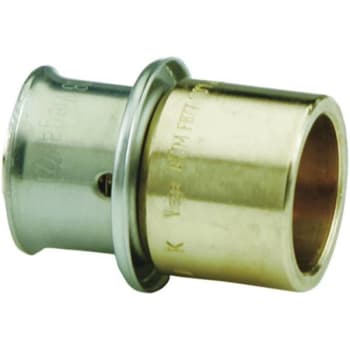 Viega Press Adapter 1/2" X  1/2" Zero Lead Bronze