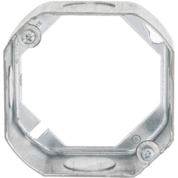 Raco 4 Oct Extension Ring With Two 1/2 In. And Two 3/4 In. Knockouts 1-1/2 In. D