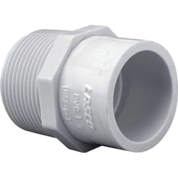 Image for Mueller Streamline 3/4 In. X 1 In. PVC Pressure S X Mpt Adapter from HD Supply