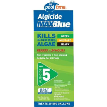 Image for Pool Time MAXBlue 32 Oz. Algicide Pool Algaecide from HD Supply