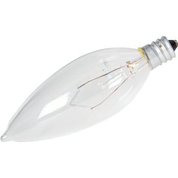 Sylvania® 13460 60W B10 Incandescent Decorative Bulb (2850K) (12-Pack)