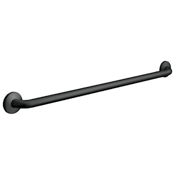 Asi American Specialties Inc. Grab Bars Snap Flange 24 In. Length Matte Black