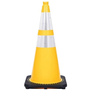 Image for Mr. Chain 28-Inch Yellow Reflective Cone Case Of 6 from HD Supply