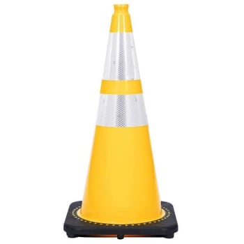 Image for Mr. Chain 28-Inch Yellow Reflective Cone And Reflective Chain Kit Case Of 6 from HD Supply