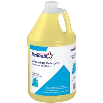 Renown Dishwashing Detergent 1 Gal. Case Of 4