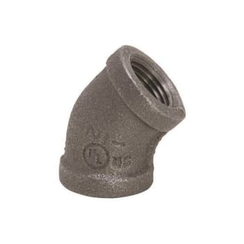 Image for ProPlus 1 In. Black Malleable 45-Degree Elbow from HD Supply