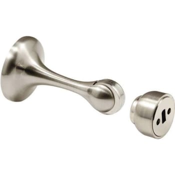 Image for 2-7/8 In. Diecast Heavy-Duty Magnetic Door Holder (Satin Nickel Finish) from HD Supply