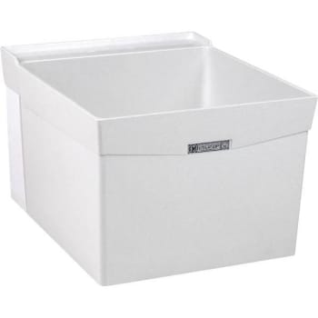 Image for Mustee Utilatub 20 In. X 24 In. Fiberglass Wall Mount Laundry/utility Tub from HD Supply