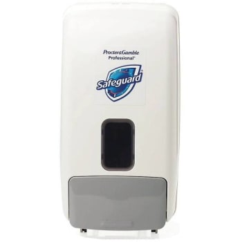 Image for Safeguard 1200ml Wall And Counter Mountable Foam Soap Dispenser (White/Gray) from HD Supply