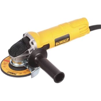 DeWalt 7a 4.5 In. Small Corded Angle Grinder W/ 1-Touch Guard