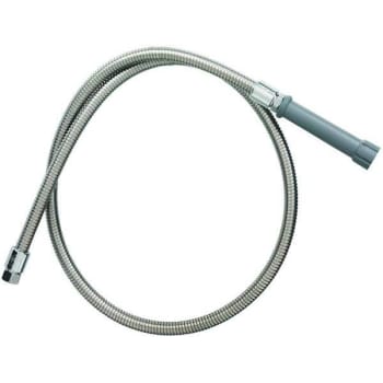 Image for T&S Commercial 96 in. Stainless Steel Hose w/ Grip Handle from HD Supply