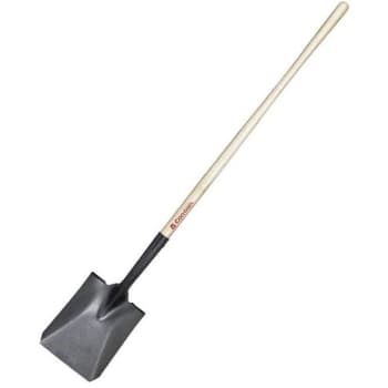 Corona 48 In. Square Point Hollow-Back Shovel W/ Ash Wood Handle