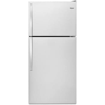 Image for Whirlpool 30 In. 18.3 Cu. Ft. Top Freezer Refrigerator (Monochromatic Stainless Steel) from HD Supply