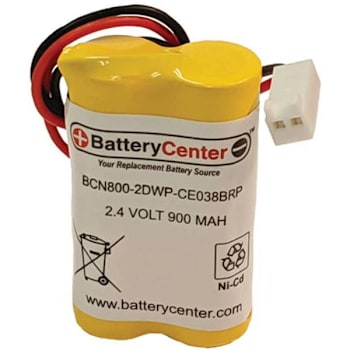 2.4v 900mah NiCad Replacement Battery (For Emergency Lighting)