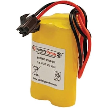 # 8003gwpbw 3.6v 900mah NiCad Replacement Battery (For Emergency Lighting)