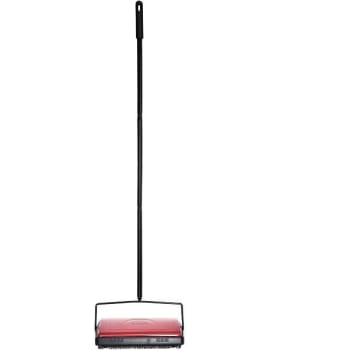 Image for Alpine Industries 11 In. Manual Triple Brush Floor And Carpet Sweeper (Red) from HD Supply