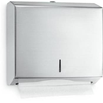 Image for Alpine Industries Stainless Steel C-Fold And Multi-Fold Paper Towel Dispenser from HD Supply