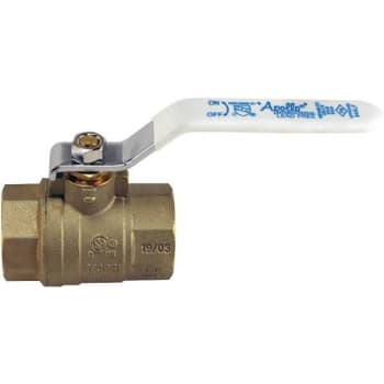 Image for Apollo 1 Lead Free Brass Fnpt X Fnpt Full-Port Ball Valve from HD Supply
