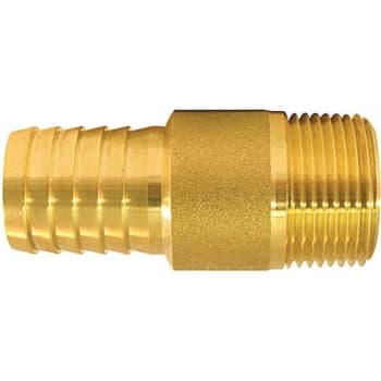Image for Apollo 1 in. x 1 in. Brass Barb x MPT Adapter from HD Supply