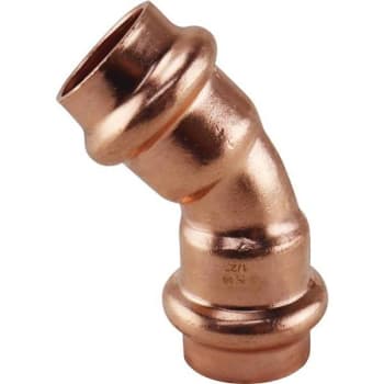Apollo 1/2 In. X 1/2 In. Copper 45-Degree Press X Press Elbow Fitting