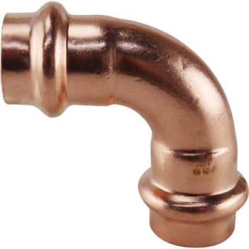 Image for Apollo 1/2 In. X 1/2 In. Copper 90-Degree Press X Press Elbow Fitting from HD Supply