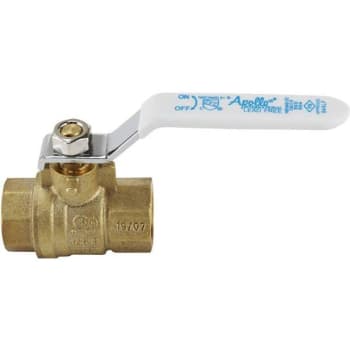 Image for Apollo 1/2 X 1/2 Lead Free Brass Fnpt X Fnpt Full-Port Ball Valve from HD Supply