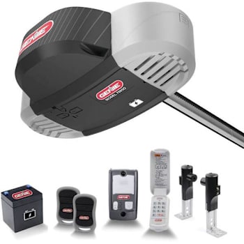 Genie Ultra-Quiet Belt Drive Garage Door Opener W/ 1-1/4 HPC And Battery Backup