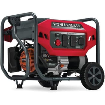 Image for Powermate Pm4500 3600w Gas-Powered Portable Generator W/ Co Sense (50-St) from HD Supply