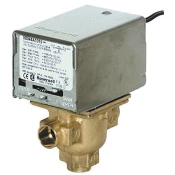 Image for Honeywell One Valve 3/4 In. Sweat 3-Way 24-Volt from HD Supply