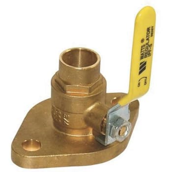 Image for Watts Isolation Pump Flange 1-1/4 In. Sweat (Brass) from HD Supply