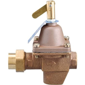 Image for Watts 1/2 in. Water Feed Regulator with High Capacity and Union Threaded Inlet (Bronze) from HD Supply