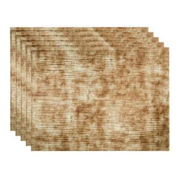 Image for Fasade 18x24 Ripple Backsplash Panel, Bermuda Bronze, Package Of 5 from HD Supply