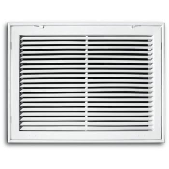 Image for Truaire 30 In. X 20 In. Fixed Bar Return Air Filter Grille (White) from HD Supply