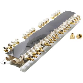 Image for Apollo 32-Port Pex-B Manifold With 1/2 Brass Ball Valves from HD Supply