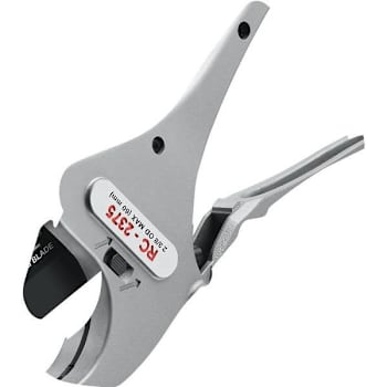 Ridgid Ratcheting PVC Cutter (For Tubing 1/8 In. To 2-3/8 In. With Quick Change Blade)