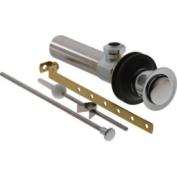 Image for Delta Bathroom Sink Metal Pop-Up Assembly (Chrome) from HD Supply