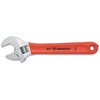 Crescent 8 in. Chrome Cushion-Grip Adjustable Wrench