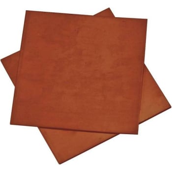 Danco 6 in. x 6 in. Rubber Packing Sheets (Brown)