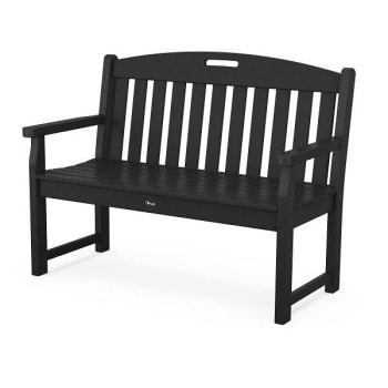 Image for Trex Outdoor Furniture Yacht Club 48 In. Plastic Outdoor Bench from HD Supply