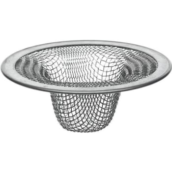 Image for Danco 2-1/2 in. Mesh Bathroom Sink Strainer (Stainless Steel) from HD Supply