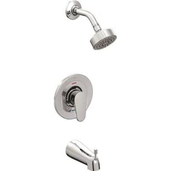 Image for Cleveland Faucet Group Chrome Edgestone Shower Trim Kit Water-Saving Showerhead from HD Supply